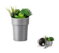Cassaforte a forma di vaso con piante, chiave per nascondere denaro e oggetti, cassaforte segreta per esterni, giardino, ufficio