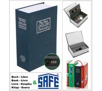 Buchsafe-Zahlenschloss-Buch-Tresor Cassetta Portavalori Handy-Safe 3989