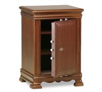 Cassaforte a Mobile Rivestita in Legno Serie Chiave Doppia Mappa Technomax - 950X630X550Mm