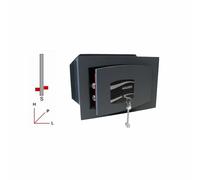 Cassaforte a murare muro con chiave di sicurezza acciaio alto spessore Maurer