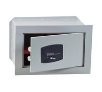Cassaforte a muro blindata toro in acciaio 6 mm con serratura cm 32x20x20h hotel