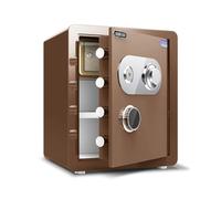 Cassaforte A Muro, Cassaforte Per Uso Domestico, Piccola Scatola Portaoggetti Con Serratura A Combinazione Meccanica, Bullone Di Bloccaggio In Acciaio Antiperforazione Nessuna Batte(Size:45cm,Color:A)