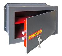 Utilia security cassaforte da muro chiusura con chiave mm. 360x195x230 h - Utili