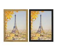 Cassaforte a Muro - Supporto da Parete in Legno con Design Cornice Portafoto | Scatola da Parete con Scomparto - Per Sicurezza in Casa e per Riporre Contanti, Gioielli e Oggetti di Valore