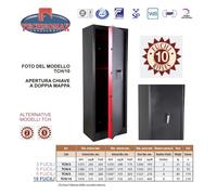 Armadio Portafucili Technomax Technosafe TCH/10 Fuciliera 10 Posti Con Tesoretto