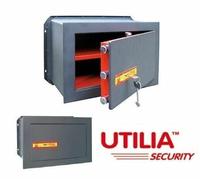 CASSAFORTE BLINDATA DA MURO INCASSO PORTA IN ACCIAIO 8 MM SERRATURA DOPPIA MAPPA