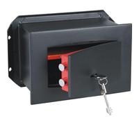Cassaforte Blindata da Muro Meccanica Serratura 2 Catenacci 36x23x20cm 2 Chiavi
