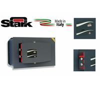 CASSAFORTE BLINDATA MURO STARK INCASSO PORTA ACCIAIO SERRATURA 490 x 320 x 195