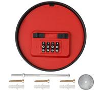 Cassaforte Burgwächter con codice numerico 4 cifre, 11,05 cm x 10,3 cm, per esterni, casa, garage, scuola, ufficio