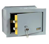 Cassaforte Con Chiave a Muro Da Incasso Meccanica VIRO Casa BnB Hotel in acciaio