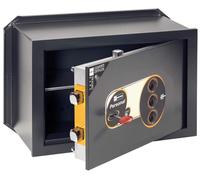 Cassaforte Con Chiave E Combinazione Adatta Per Soddisfare Ogni Esigenza. Realizzata In Acciaio Al Manganese, Resistente Alle Forature. Serratura Doppia Mappa.Spessore Portello Mm 10. Spessore Cornice Mm 12.