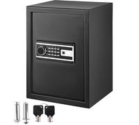 Cassaforte con Sensore Impronte Digitali e Tastiera Digitale 35x30x47 cm