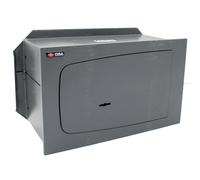 Cassaforte da murare a chiave Cisa 190 x 310 x 145 mm Grigio scuro