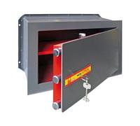 Utilia security cassaforte da muro chiusura con chiave mm. 420x195x280 h - Utili