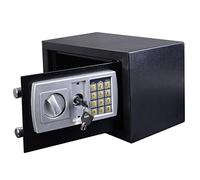 Cassaforte di Sicurezza Digitale Elettronica da 8,5 Litri, per Proteggere Denaro, Gioielli, passaporti, per Lavoro o Viaggi, con Montaggio a Parete e a Pavimento e Chiave di Emergenza, 31 x 20 x 20 c