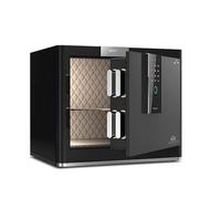 Cassaforte di sicurezza Impronta digitale Touch screen Password Home Office Hotel Affari Gioielli Contanti Uso Deposito denaro (NERO) Casseforti a armadio