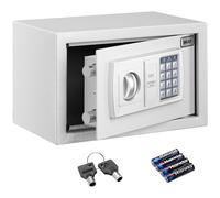 Cassaforte Digitale a Muro Cassetta Sicurezza Elettronica 31x20x20cm Casa Hotel