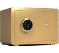 Cassaforte digitale in acciaio per la casa e il lavoro, con tastiera, serratura elettronica, colore marrone, soluzione di archiviazione durevole e sicura per oggetti di valore e documenti