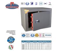 Cassaforte a mobile Technomax “Technofort Moby Key” DMK/6 350 x 490 x H.430 mm