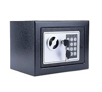 Cassaforte elettronica 6,65 l - Cassaforte di sicurezza con codice digitale 3 - 8 cifre, fissaggio a parete, per oggetti di valore, casa, ufficio, hotel