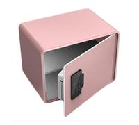 Cassaforte for impronte digitali con touch screen Piccolo sistema di allarme sicuro for la casa Ripiano rimovibile, for documenti di gioielli in contanti Casseforti a armadio(Wit)