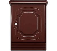 Cassaforte ignifuga impermeabile per contanti nascosto comodino in legno Cassaforte meccanica/elettronica con accesso alle impronte digitali Anti-furto Password Protetto Design compatto