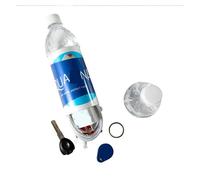 Cassaforte Invisibile, Finta bottiglia d'acqua a forma di sorpresa segreta nascosta cassaforte contenitore di sicurezza nascondiglio salvadanaio barattoli di plastica nascondiglio strumenti Org ,Nasco