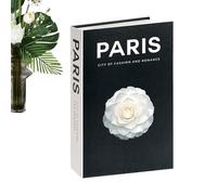 Cassaforte Libro Argento - Scatola falsa portatile per la dispersione di specie | Cache Falso Libro Cassaforte | Per Gioielli Oggetti Di Valore Casa Dormitorio Ufficio Appartamento