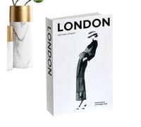 Cassaforte Libro Per Contanti,Cassetta Sicurezza Portatile Finto Realistico Per Contanti - Libro Finto Segreto Per Il Risparmio Di Denaro | Per Gioielli Oggetti Di Valore Casa Ufficio Appartamento Via