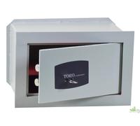 CASSAFORTE MECCANICA CHIAVE CM.31X20X20H MM.6 ACCIAIO 2 CATENACCI CON RIPIANO