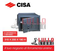 Cassaforte A Muro Cisa Chiave E Combinazione Meccanica 31x19hx20p 82210.21