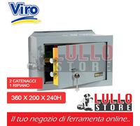 Cassaforte con chiave 'casasicura' viro 360x200x240h VIRO