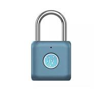 Cassaforte per chiavi da esterno, Lucchetto Di Sicurezza Biometrico Intellinte Con Impronta Digitale Senza Chiave Lucchetto Di Sicurezza Ricaricabile USB Antifurto Portatile For Cassetto A Valigia ,pe