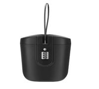 Cassaforte per chiavi, Secchiello da spiaggia portatile con password, mini portafoglio for telefono, scatole di immagazzinaggio sicure, maniglia all'aperto(Noir)