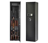 Cassaforte per fucili, grande armadio per armi da casa, accesso rapido per 4-5 pistole lunghe, archiviazione sicura con modalità silenziosa