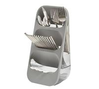 Cassaforte per posate - Portautensili da esterno, contenitore forchetta per posate | Cassetta per posate di design con inserto inclinato in tre pezzi, posate portatili Forchetta per campeggio picnic