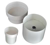 Cassaforte per vasi da fiori | Cassaforte in metallo | Vaso da fiori per nascondere il tuo set di chiavi o denaro | Scatola portaoggetti con serratura a chiave per giardino esterno prato cortile