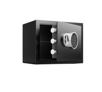 Cassaforte Piccole casseforti Mini cassaforte elettronica domestica con tastiera digitale for gioielli, contanti, passaporti, casa, hotel, ufficio Casseforti a armadio(Svart)