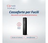 Cassaforte Portafucili per Custodia Armi e Fucili in Acciaio