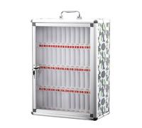 Cassaforte portatile per telefono, armadietto per smartphone, cassetta di sicurezza per dispositivi mobili, 39 x 20 x 52 cm, ideale per casa, ufficio e scuola