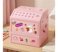 Cassaforte Salvadanaio Bambini Codice Password ATM Giocattolo
