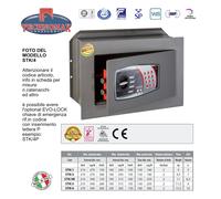 CASSAFORTE STK/3 21X34X20 HxLxP COMBINAZIONE ELETTRONICA DIGITALE TECHNOMAX STK