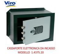 CASSAFORTE VIRO ELETTRONICA DA INCASSO 1.4375.20 (H.290 X L.410 X P.205)