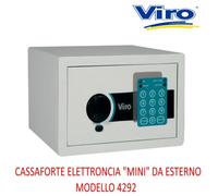 Cassaforte Viro Elettronica Mini da Esterno Mod.4292 250x160mm - Ferrero Ferrame