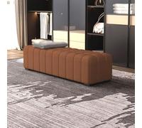 Cassapanca con cerniere di sicurezza, extra large, per camera da letto, soggiorno, ingresso, versatile