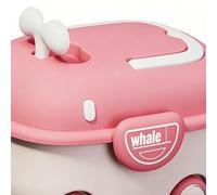 Cassapanca Contenitore Portagiochi Organizer A Forma Di Con Ruote | Baule Giocattoli Per La Casa, Camera Dei Bambini, Asilo , Sala Giochi, Appartamento E Ingresso