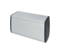 Cassapanca terry box 120x54xh57 cm nero grigio