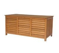 Cassapanca da giardino in legno "Macao" - 130 x 64 x 60 cm - Marrone