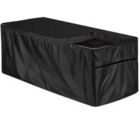 Cassapanca da giardino, multiuso, per cuscini, copertura per il giardino, telo protettivo 100 impermeabile, resistente ai raggi UV, resistente alle intemperie, 130 x 60 x 71 cm