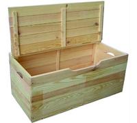 Cassapanca in Legno Blinky Ibisco con Coperchio 75X35X33H
